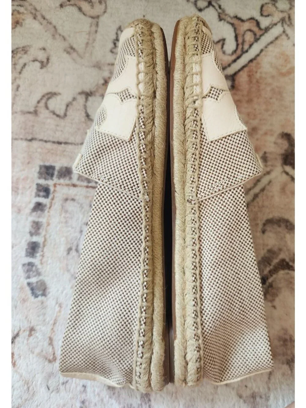Tory Burch Women's Sz. 10 Ines Espadrilles Leather/Material